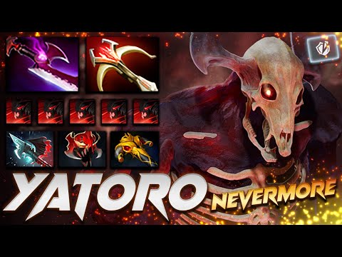 Yatoro Shadow Fiend Nevermore - Dota 2 Pro Gameplay [Watch & Learn]