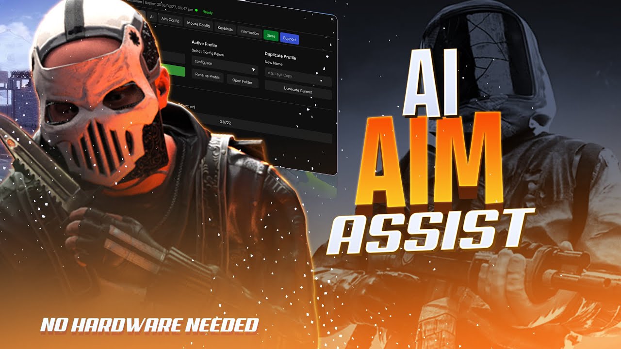 Rust AI Aim Assist and Recoil Script