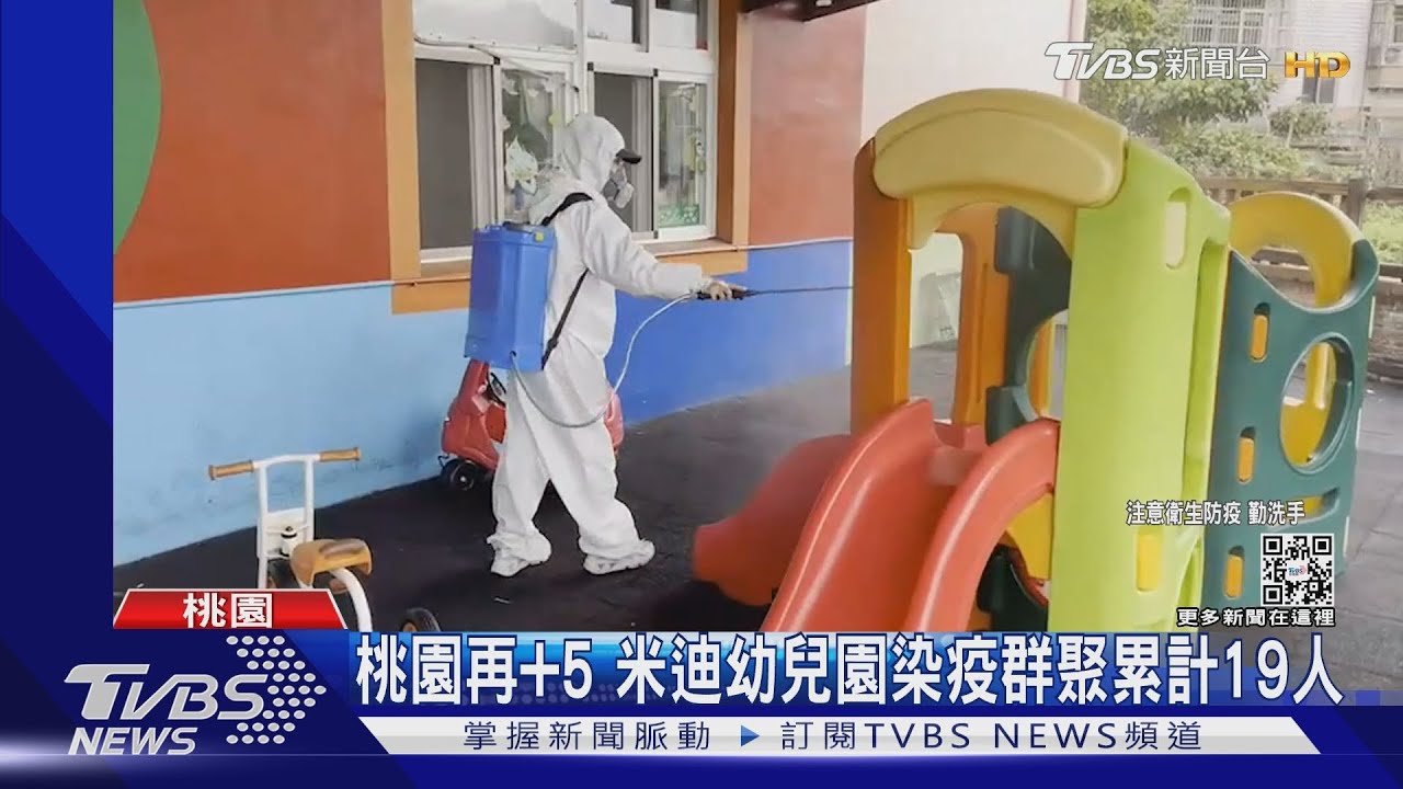 桃園再+5 米迪幼兒園染疫群聚累計19人