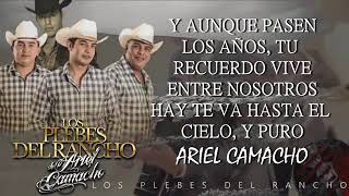 Nació pa' leyenda ( LETRA ) LOS PLEBES DEL RANCHO DE ARIEL CAMACHO (LA TUYIA)