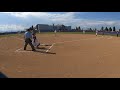 Bunt Diving Catch @ 1st Base 9/4/2018