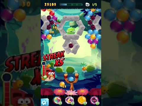 Angry Birds PoP level 722 Drop the Pigs