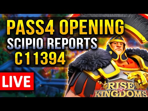 Scipio Reports: Pass4 Opening #C11394 🔥 LIVE! 🔴 1079 vs 2112