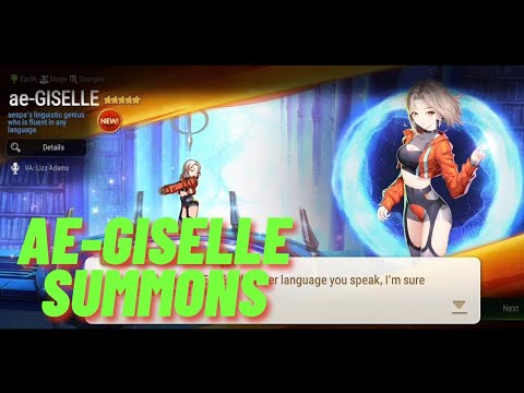 Ae-Giselle Summons and impressions [Epic seven]
