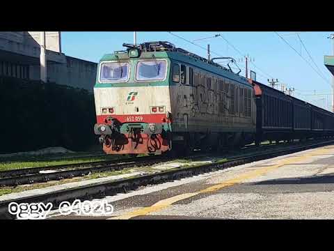 GIORNATA A TORRICOLA E POMEZIA: TRIPLA DI E652, DOPPIA DI E656/5 ICSUN CON PILOTA Z, MERCI, IC E FB!