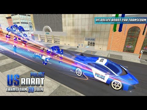 US Robot Police Car Transforming - Car Android Gameplay