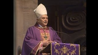Die Predigt von Kardinal Ratzinger bei der Trauerfeier für Don Giussani (16:14)