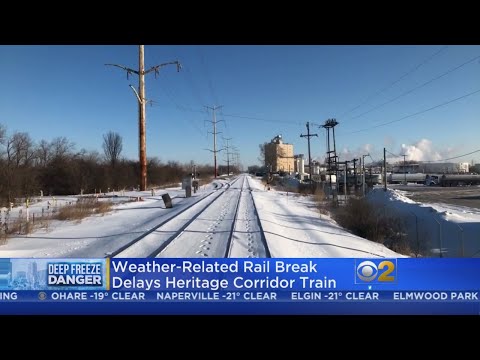 Brutal Cold Causing Headaches For Train Lines