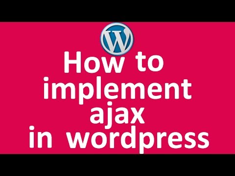 How to implement jquery ajax in wordpress