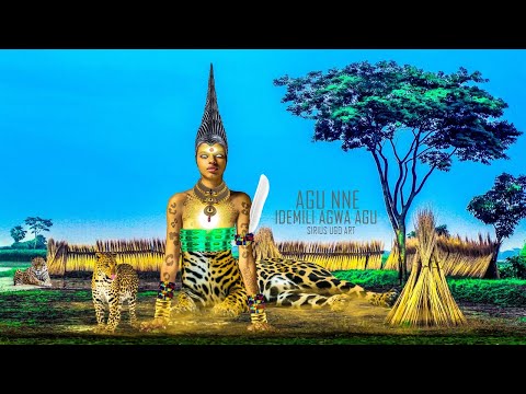 IGBO / AFRICAN LEOPARD GODDESS: AGU NNE N'UMU AGU BY SIRIUS-UGO-ART