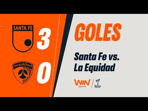 Santa Fe vs. La Equidad (goals) | Liga BetPlay Dimayor 2025-2 | Matchday 13