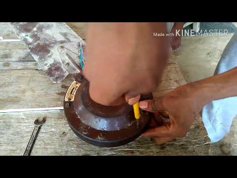 chhat k pnkhe ka biyring badalna//new bearing ko kaise lagaye// how to adjust bearing Video