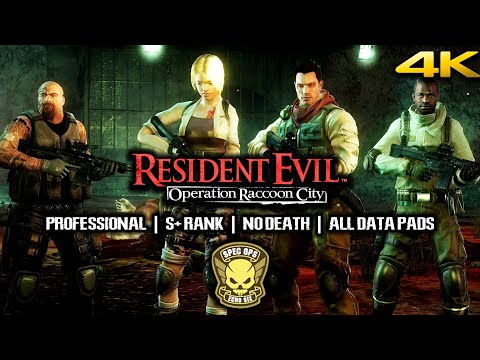 Resident Evil: Operation Raccoon City【4K】SPEC OPS (DLC) | PRO - S+ Rank - No Death - All Data Pads
