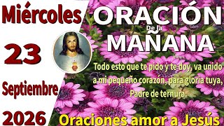 Oración de la mañana del día miércoles 23 de septiembre de 2026 - Santiago 1:23