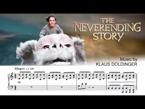 Bastian's Happy Flight, The NeverEnding Story (Klaus Doldinger) | Advanced piano version