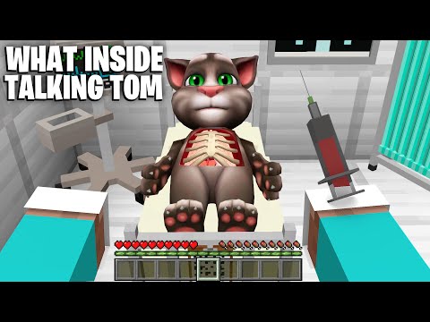 WHAT is INSIDE TALKING TOM? SCARY SURGEON in Minecraft Animation