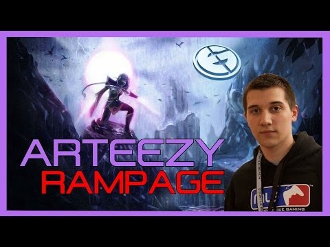EG.Arteezy TA Rampage vs RoX.KIS @ D2L