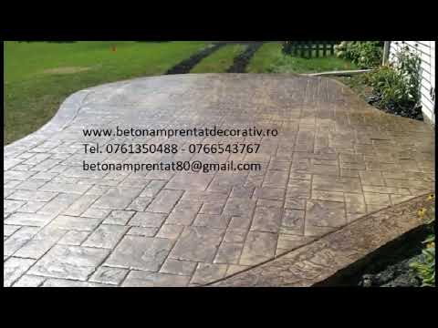 Beton Amprentat Broșteni - Sibiu Tel.0761350488 -0766543767