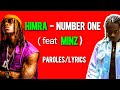 HIMRA NUMBER ONE Ft MINZ PAROLES LYRICS