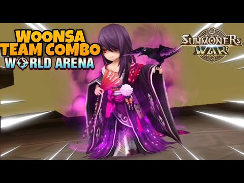 Woonsa Team Combo in World Arena - Summoners War