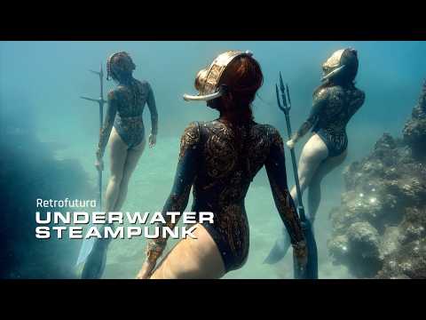 Retrofutura – Steampunk Submarines: Underwater Voyagers | AI 4K