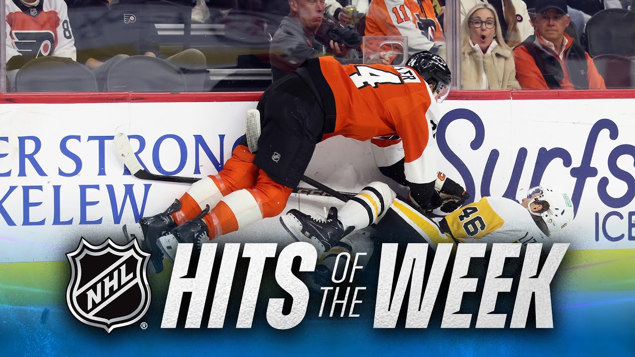 Clean, Mean & Bone-Rattling 💪 | NHL Week 3 Hardest Hits