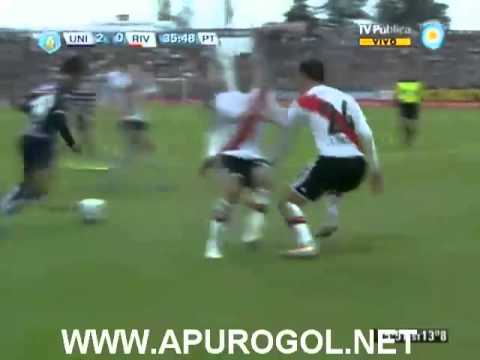 Unión de Santa Fe vs River Plate (2-2) Torneo Final 2013 Fecha 14