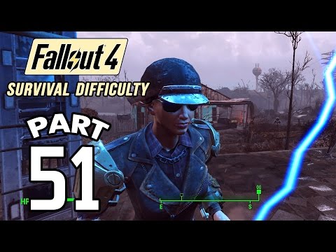 Fallout 4 Survival Difficulty SNIPER Walkthrough - Part 51 The Molecular Level 1080p 60FPS