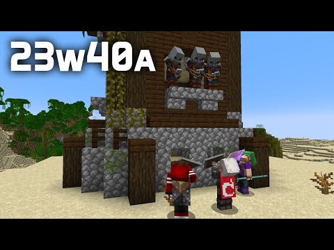 slicedlime - News in Minecraft Snapshot 23w40a: Improved Shields!