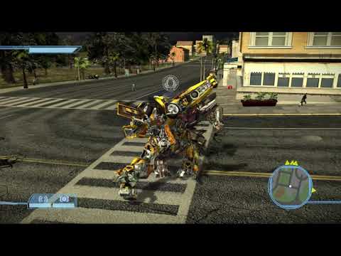 Transformers: The Game - "Bumblebee" (76' Camaro) Free Roam Gameplay