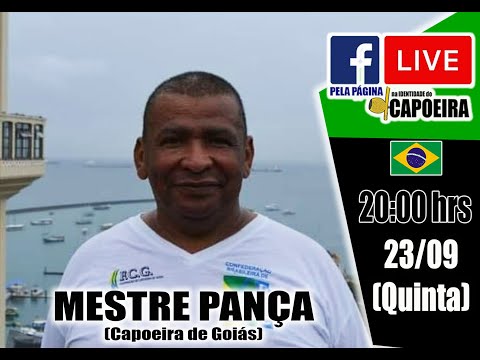 250ª LIVE NA IDENTIDADE DO CAPOEIRA - MESTRE PANÇA