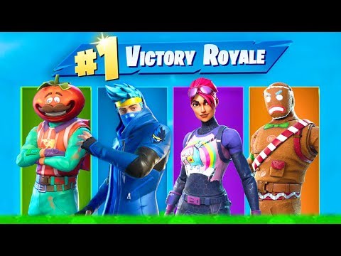 LA RANDOM YOUTUBER SKIN CHALLENGE! - FORTNITE