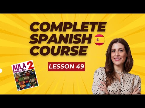 READING COMPREHENSION in Spanish | Step by Step (FREE COURSE) w/book Aula 2 Lesson 49!