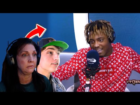 My Mom Reacts To Juice WRLD Freestyling...