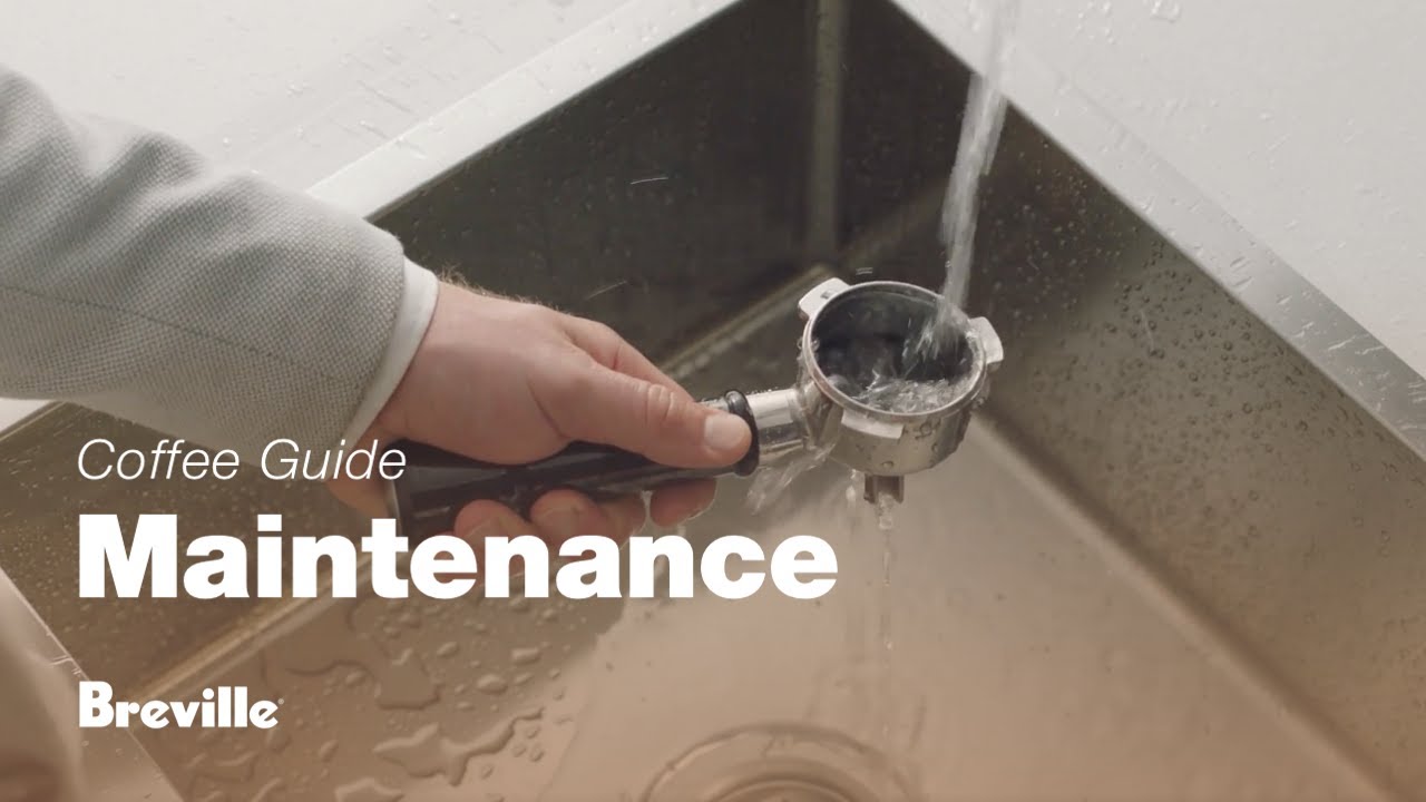 How to clean portafilter and filter basket