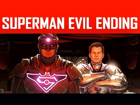 INJUSTICE 2 Walkthrough Part 14 - Absolute Power - Superman Evil Ending (Story Mode Let's Play)