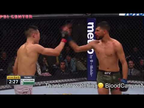 Yair Rodriguez tricks Chan Sung Jung (Korean Zombie) UFC