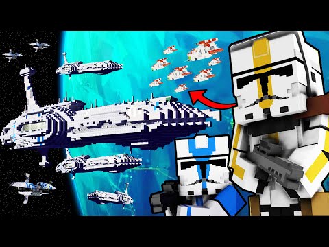 Clone Wars DLC: Epic Ship Boarding in Minecraft!