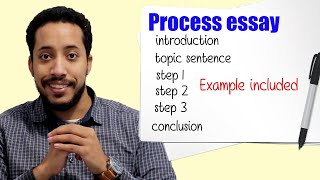 How to write a process paragraph شرح مع مثال