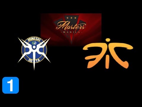 Mineski vs Fnatic Game 1  Masters Manila 2017 Highlights Dota 2