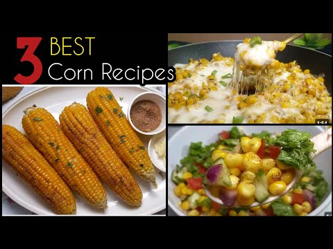 Winter Special 3 Corn Recipes || Corn Salad / steamed Corn / Chess Corn #healthy #food #recipe #4k