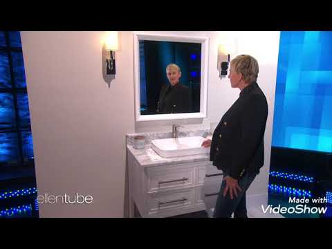 Ellen gives new vanity – and cash – to TikTok star from NC who found secret apartment