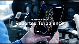 ForeFlight's Reported Turbulence Map Layer