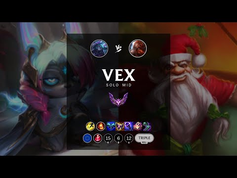 Vex Mid vs Gragas - EUW Master Patch 12.8