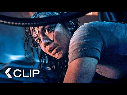 Video Thumbnail: Kay wird vom Xenomorph gejagt! - ALIEN: Romulus Clip & Trailer German Deutsch (2024)