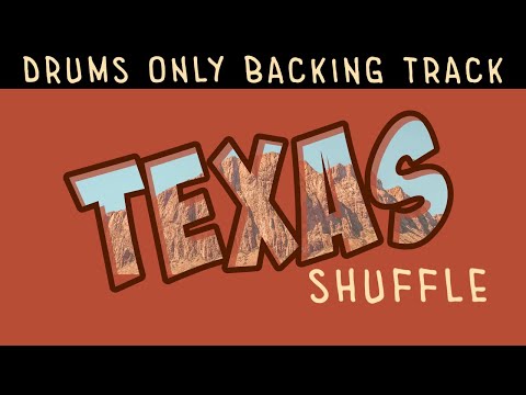 Texas Shuffle at 120 BPM – FREE DRUMS ONLY BACKING TRACK