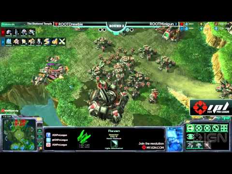 StarCraft 2 IGN Tournament: ROOTdrewbie vs. ROOTMinigun - Loser Round 2, Game 2