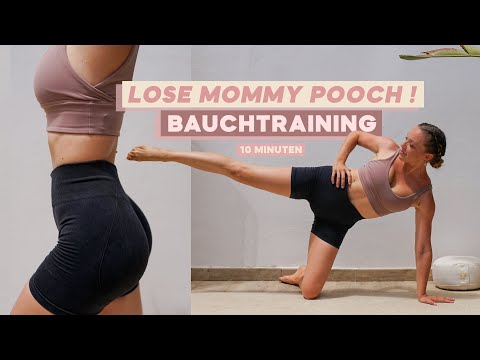 10 MIN Mommy Tummy Workout 🤱 Flacheren Bauch nach der Geburt