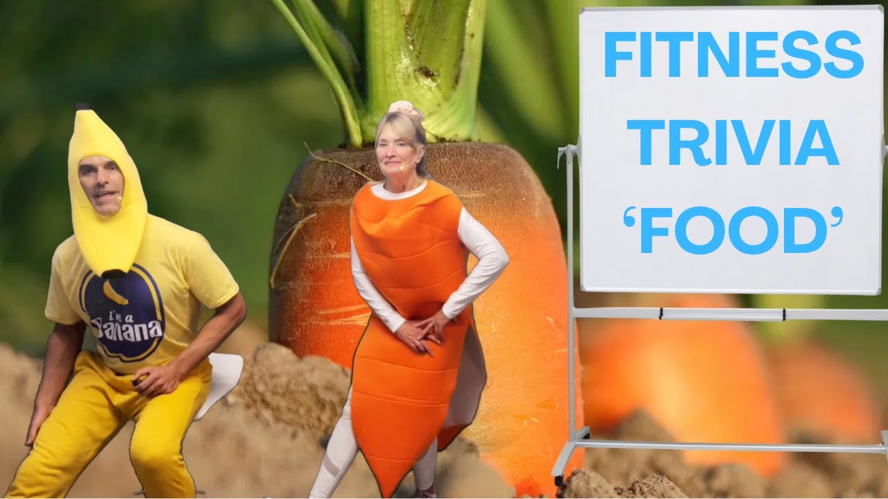 Fitness Trivia Food Episode 18 (Simple Home Exercises With Fun Trivia For Seniors)