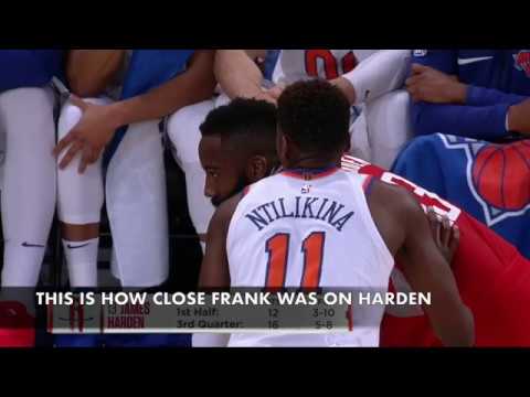 Knicks Film Study: Frank Ntilikina + Damyean Dotson Defense vs Rockets